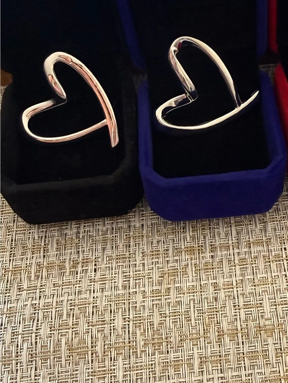 Happy heart 18k white gold pendant